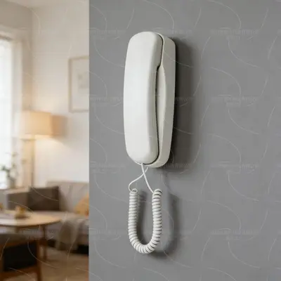 Wandtelefon für Hotel und Büro, Festnetz mit Nebenstelle