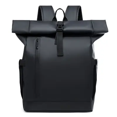 Men's Roll-Top Waterproof Laptop Backpack, Large Capacity - 7