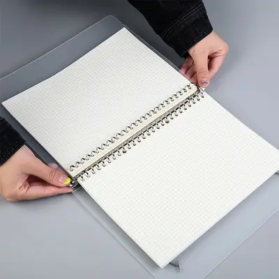 Sökülebilir iç sayfalı PP klasör defter, nemgeçirmez, mat kapak