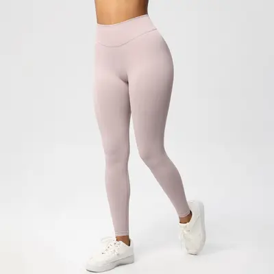 Seamless High-Waist Ruched Long Yoga Leggings with Butt-Lift Effect - 10