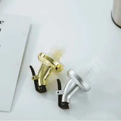 Stainless steel oil bottle spice bottle visual oil control bottle oil control jar kitchen spice bottle light soy sauce barbecue vinegar gold-plated - 9