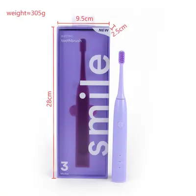 Smart Electric Toothbrush, Fully Automatic Ultrasonic, Adult Unisex - 9