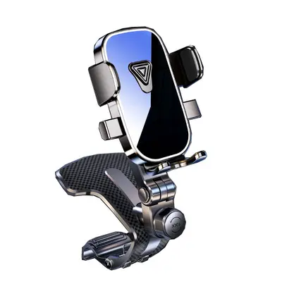 Car Phone Holder Alligator Clip Universal Navigation Mount - 6