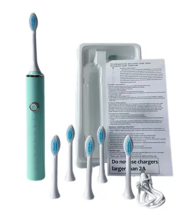 Sonic Couple Electric Toothbrush X-18, 6 Modes, Soft Bristles - 10