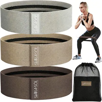 Latex Anti-Slip Booty Resistance Band Loop for Squats - 3