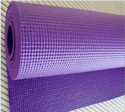 PVC-Yogamatte 6 mm dick, rutschfest - 1