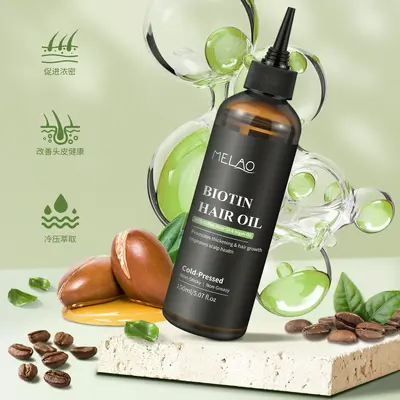 Biotin-Haaröl gegen Frizz und Spliss - 5