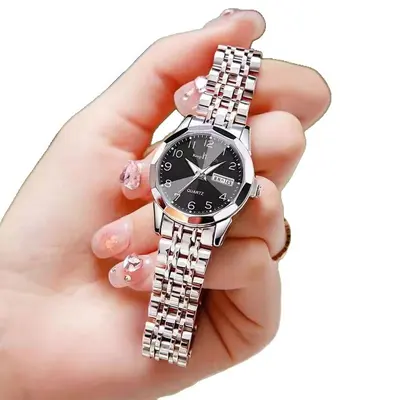 Swiss women's watch, waterproof, quartz, luminous