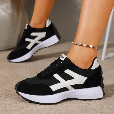 Plus Size Women's Chunky-Sole Forrest Gump Sneakers - 12