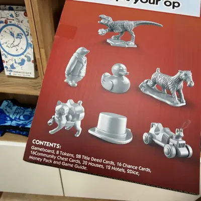 MONOPOLY English Classic Board Game