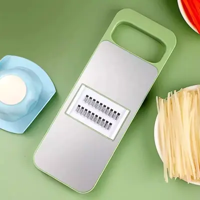 Çok Fonksiyonlu Paslanmaz Çelik Sebze Doğrayıcı Ev Mutfak Dilimleme Çıtırlaştırma Aracı Patates Havuç Rendeleme Cihazı Kolay Temizleme