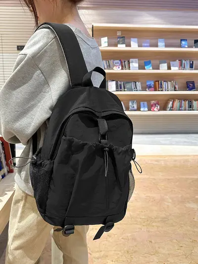 Men's and Women's Lightweight Waterproof Multi-Pocket Backpack, Large Capacity - 8