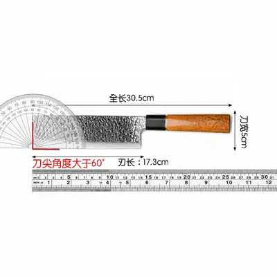 Geschmiedete Küchenmesser-Set, professionell - 8
