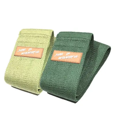 Loop Resistance Band for Glute Training, Knitted Yoga Elastic Band - 6