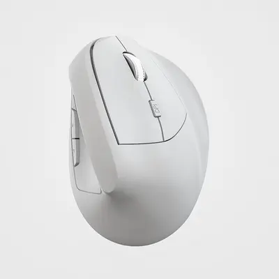 Wireless Bluetooth Ergonomic Vertical Mouse, Silent Clicks, Comfortable Grip - 8