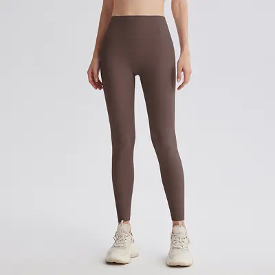 Caijue Upgraded 6th Gen Double-Sided Brushed Shark Pants High-Waist Bare-Feel Yoga Wear Running Fitness Pants Butt-Lifting Yoga Leggings - 12