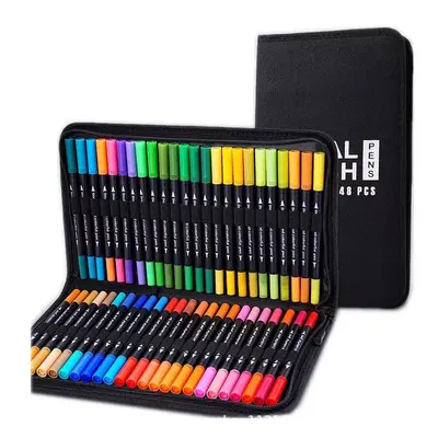Doppelkopf-Marker waschbar Aquarellstift Kinder-Malset - 7