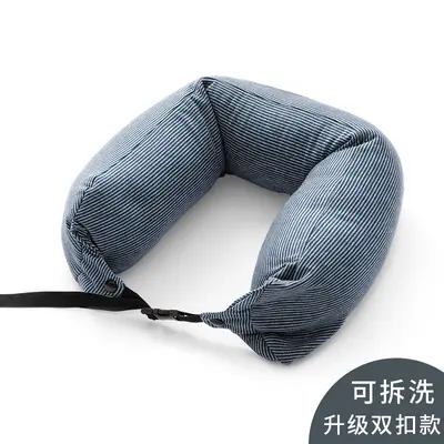 u型枕无印款泡沫填充粒子枕多功能颈枕旅行枕头简约便携飞机枕 - 9