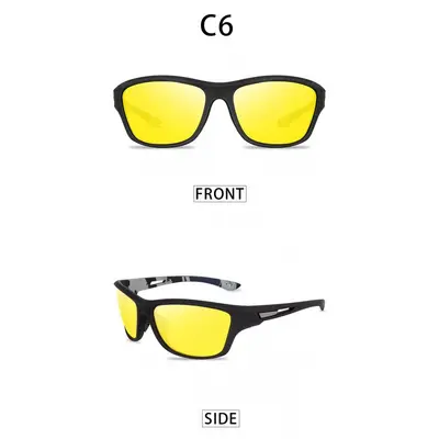 Fashion sports men's polarized colored film series dustproof mirror cycling sunglasses 8336