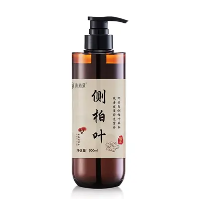 Polygonum Multiflorum Herbal Shampoo, Gray to Black Hair Reversal, Anti-Dandruff - 8