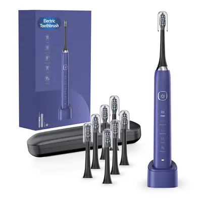 8 Brush Heads Rechargeable Electric Toothbrush, Magnetic Levitation, Adult - 10