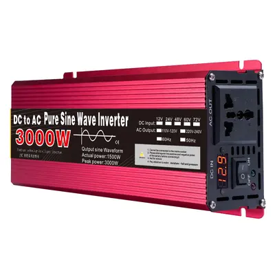 Saf sinüs dalgalı invertör 12V/24V/48V/60V/72V'dan 220V'a, 1600W–2200W