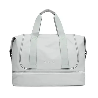Erweiterbare Reisetasche für Damen mit großem Fassungsvermögen, Kurztrip-Reisegepäcktasche, tragbarer Organizer, leichte Umhängesporttasche für Fitness - 12