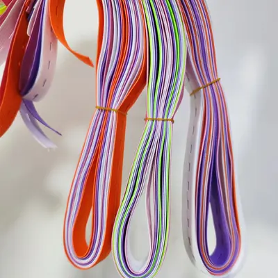 Gummiband-Reißverschluss-Bindeband für Decken und Kleideraufbewahrung, bunt - 4
