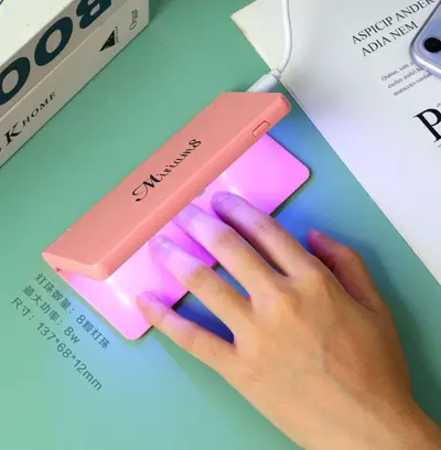 Folding mini UV nail lamp USB portable dryer - 7