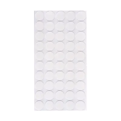 Round transparent acrylic double-sided adhesive container, nano dot glue
