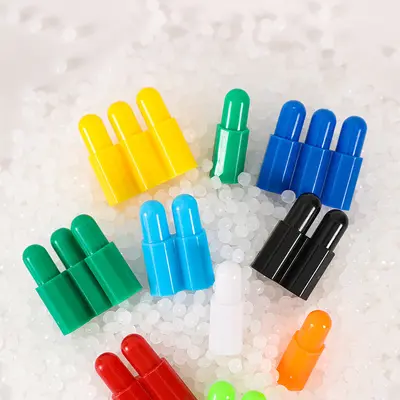 Children's Plastic Snap-Together Rocket Building Blocks Educational Toy - 4