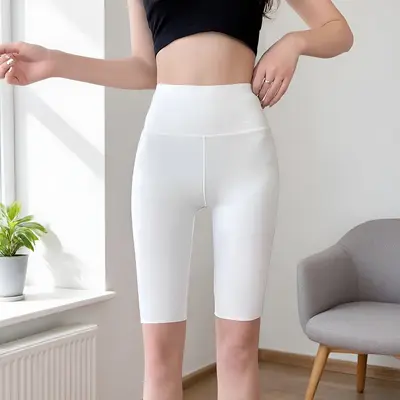 Summer Thin Shark Yoga Shorts for Women, Tummy Control, Butt Lift, Safety Lining - 13