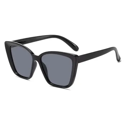 Cat-Eye Sunglasses Square Frame Concave Design Face-Flattering Style - 6