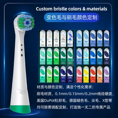 Universal Rotating Replacement Toothbrush Head, Compatible with Oral-B iO - 3