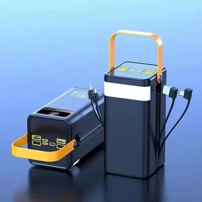 Sınır Ötesi Yeni Model Güneş Enerjili Hızlı Şarj Powerbank 200000mAh Süper Büyük Kapasiteli Mobil Güç Kaynağı - 7