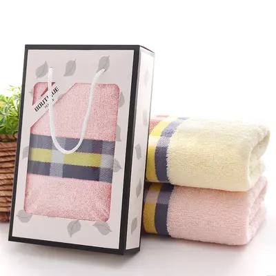 Baumwoll-Handtuch-Set Feuchtigkeitsabsorbierende Gesichtstücher - 8