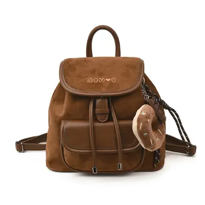 Retro Large Capacity Women's Backpack for Travel and Commuting - 6