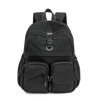 Japanese-Style Lightweight Nylon Backpack Large Capacity - 7