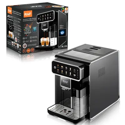 Fully Automatic Pump Espresso Machine with Steam Milk Frother, EU Standard