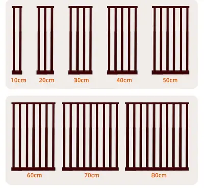 Baby Safety Gate and Pet Fence, No-Drill Installation