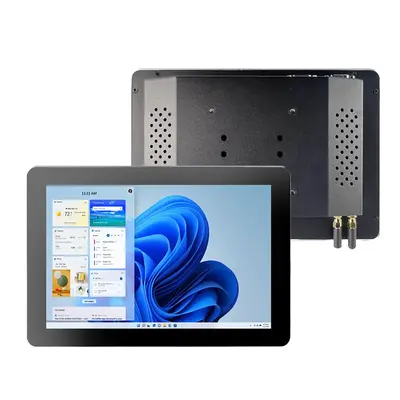 Wall-Mounted Ultra-Thin Industrial Control All-in-One Computer with Touch Screen - 7