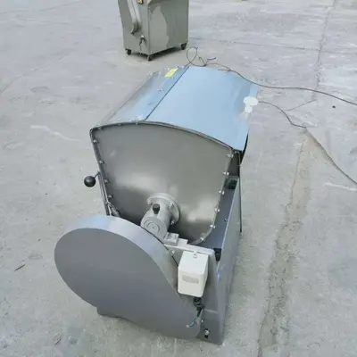 100 kg vertical dough mixer, stainless steel - 8