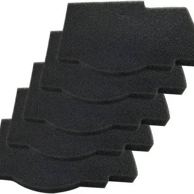 Lunos Silvento egzoz cihazı için filtre, 5 adet 2/FSI-R yedek filtre, 03