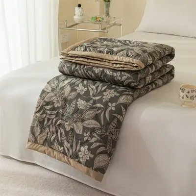 Air conditioning comforter summer cooling quilt machine washable summer single and double 2025 new summer student dormitory thin quilt cross-border - 13