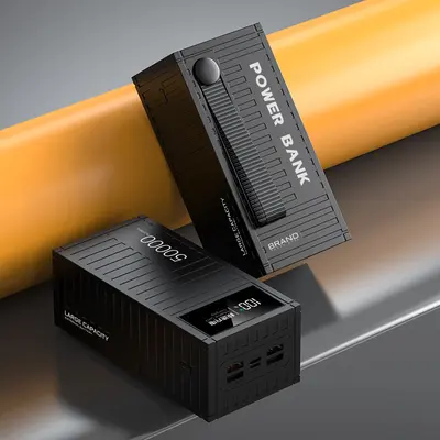 66W Super-Schnellladung 50000mAh Powerbank mit großer Kapazität, digitale Anzeige, tragbares Outdoor-Netzteil - 7