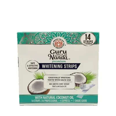 Teeth Whitening Strips, Coconut Mint Flavour, 14 Strips - 6