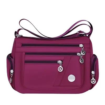 Middle-Aged Mom Dumpling Bag Solid Color Minimalist Single-Shoulder - 11