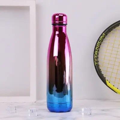 304er-Edelstahl-Isolierbecher mit Cola-Flaschenform - 7