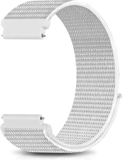 Nylon Hook-and-Loop Sport Watch Strap for Samsung, Huawei, Garmin, 18/20/22 mm - 7