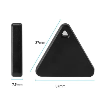 Üçgen Bluetooth anti-kayıp takip cihazı, anahtar ve çanta için - 6